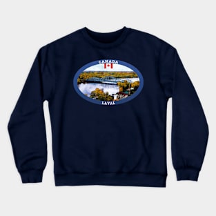 Laval Canada Travel Crewneck Sweatshirt